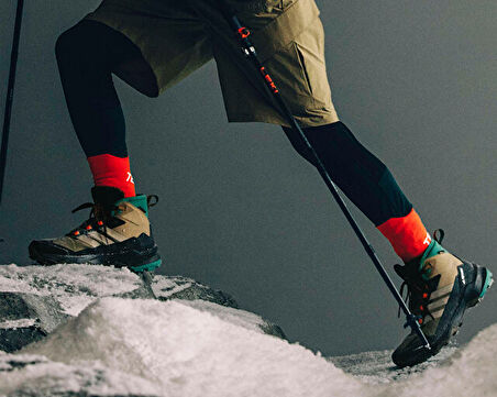 adidas Skychaser Ax5 Mid G Erkek Outdoor Ayakkabısı JH7805 Kahverengi