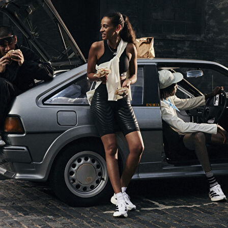 Adizero Evo Kadın Beyaz Koşu Ayakkabısı JH6208