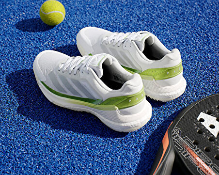 adidas Crazyquick Boost Padel W Unisex Tenis Ayakkabısı JP7228 Beyaz