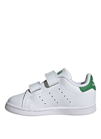 adidas Beyaz - Yeşil Bebek Yürüyüş Ayakkabısı JP9721-STAN SMITH CF I