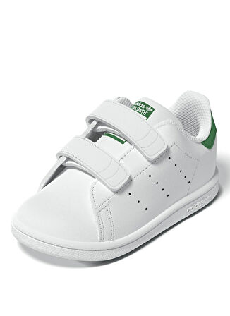adidas Beyaz - Yeşil Bebek Yürüyüş Ayakkabısı JP9721-STAN SMITH CF I