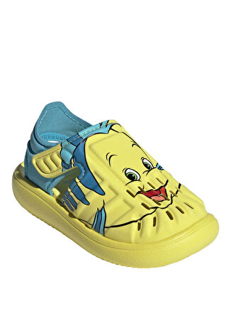 adidas Sarı - Mavi Bebek Sandalet IH1234-WATER SANDAL FLOUNDER I