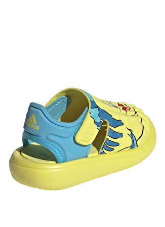 adidas Sarı - Mavi Bebek Sandalet IH1234-WATER SANDAL FLOUNDER I