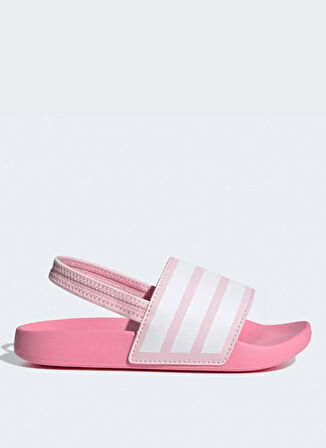 adidas Pembe - Beyaz Kadın Terlik JR5331-ADILETTE ESTRAP C