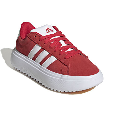 adidas GRAND COURT PLATFORM Kadın Kırmızı Spor Ayakkabı JS2950