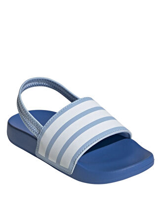 adidas Mavi - Beyaz Erkek Çocuk Terlik JR5332-ADILETTE ESTRAP C