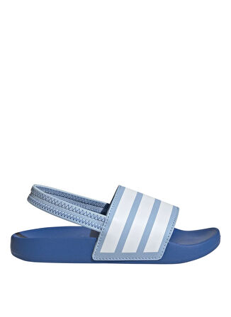 adidas Mavi - Beyaz Erkek Çocuk Terlik JR5332-ADILETTE ESTRAP C