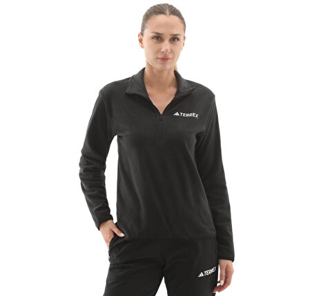JP0788-K adidas Terrex W Mt Ess Hz Fl Kadın Ceket Siyah