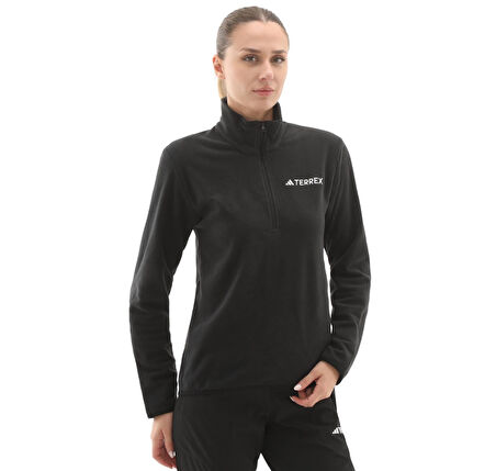 JP0788-K adidas Terrex W Mt Ess Hz Fl Kadın Ceket Siyah