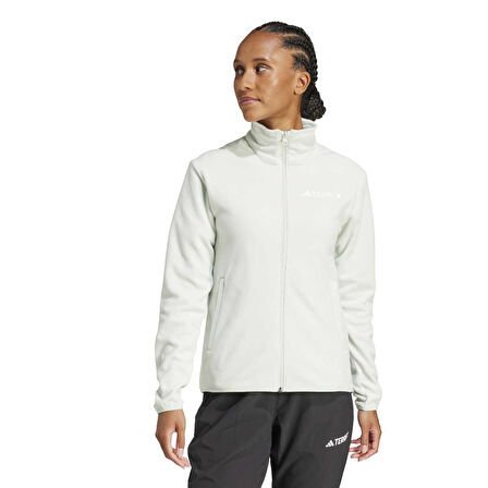 Adidas Kadın Full Zip Polar Multi Essentials