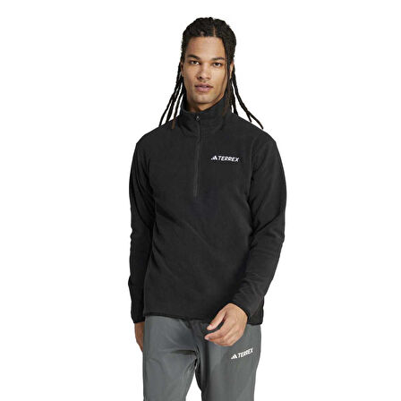 Adidas Erkek Polar Multi Essentials Half Zip Fleece