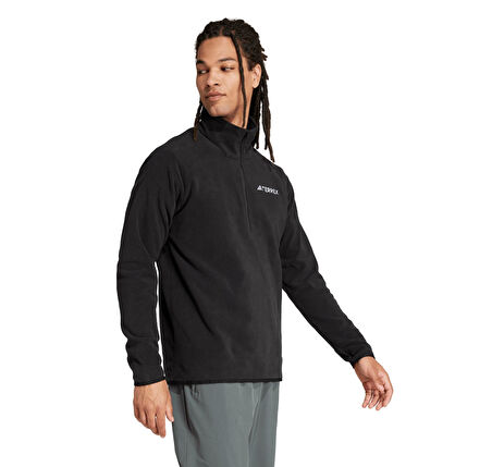 JP0783-E adidas Mt Ess Hz Fl Erkek Sweatshirt Siyah