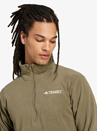 adidas Multi Essentials 1/2 Zip Fleece Erkek Polar