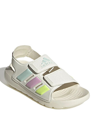 adidas Mavi - Siyah - Beyaz Kız Çocuk Sandalet JI3062-ALTASWIM 2.0 C