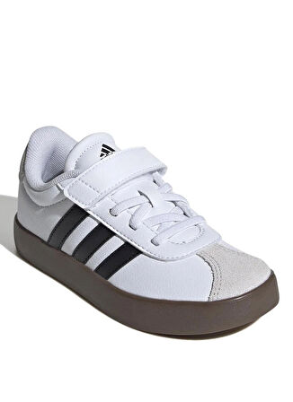 adidas Beyaz Erkek Çocuk Yürüyüş Ayakkabısı JH6317-VL COURT 3.0 EL C