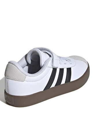 adidas Beyaz Erkek Çocuk Yürüyüş Ayakkabısı JH6317-VL COURT 3.0 EL C