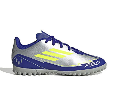 adidas F50 Club Tf J Messı Çocuk Halı Saha Ayakkabısı IH0923 Gri