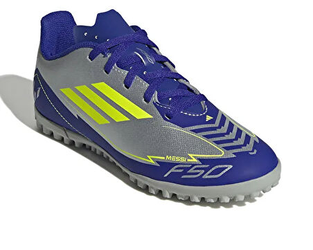 adidas F50 Club Tf J Messı Çocuk Halı Saha Ayakkabısı IH0923 Gri