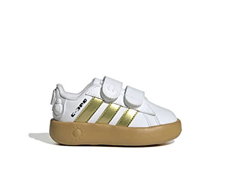Adidas Droids Grand Court Cf I Bebek Günlük Ayakkabı IH1138 Beyaz