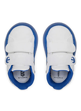 adidas Beyaz - Mavi Bebek Yürüyüş Ayakkabısı IH1139-DROIDS Grand Court CF I