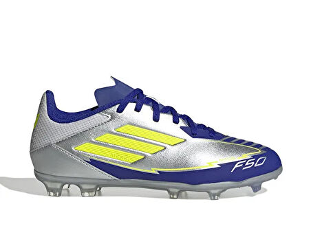 Adidas F50 League Fg/Mg J Messi Çocuk Çim Zemin Kramponu IH0924 Gri