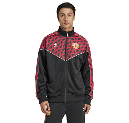 JF0373-E adidas Manchester United 91 Erkek Ceket Siyah