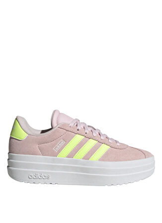 adidas Yeşil - Pembe Kız Çocuk Yürüyüş Ayakkabısı JI1017-VL COURT BOLD J