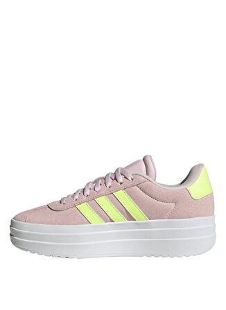 adidas Yeşil - Pembe Kız Çocuk Yürüyüş Ayakkabısı JI1017-VL COURT BOLD J