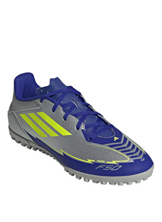 IH0917 F50 CLUB TF MESSI Gri Erkek Futbol Ayakkabısı