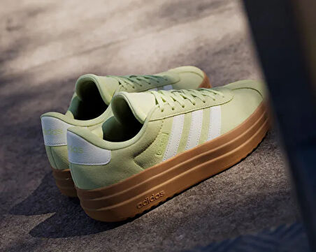 Adidas Vl Court Bold Kadın Günlük Ayakkabı JI1784 Sarı