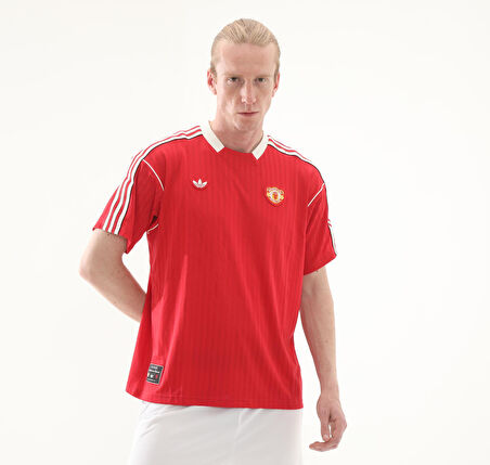 JF0386-E adidas Manchester United Icon Erkek T-Shirt Kırmızı