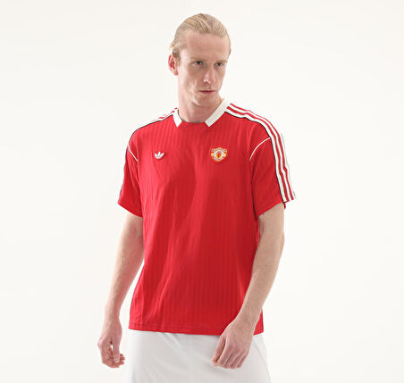 JF0386-E adidas Manchester United Icon Erkek T-Shirt Kırmızı