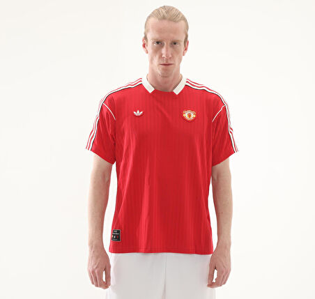 JF0386-E adidas Manchester United Icon Erkek T-Shirt Kırmızı