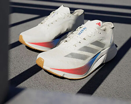 adidas Adizero Boston 12 W Kadın Koşu Ayakkabısı JI4480 Mavi