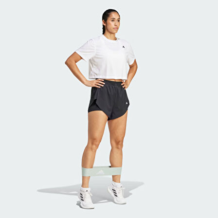 adidas WE MIN TEE Beyaz Kadın Sporcu Tişört JC9556