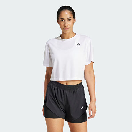 adidas WE MIN TEE Beyaz Kadın Sporcu Tişört JC9556