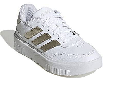 adidas Courtblock Bold Kadın Günlük Ayakkabı JI2203 Beyaz
