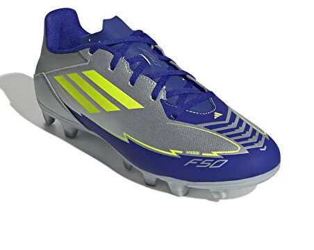 Adidas F50 Club Fg/Mg Messi Erkek Çim Zemin Kramponu IH0916 Gri