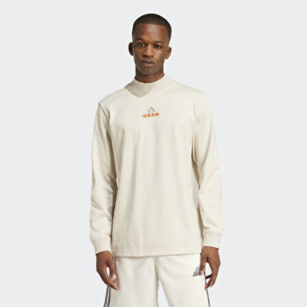 adidas JD5402 LS MOCK NECK Q1 Erkek T-Shirt