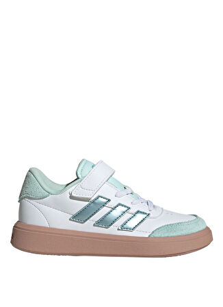 adidas Beyaz - Mavi Kız Çocuk Yürüyüş Ayakkabısı JH8569-COURTBLOCK EL C