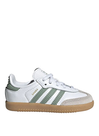 adidas Beyaz - Siyah Bebek Yürüyüş Ayakkabısı JP5487-SAMBA OG EL I