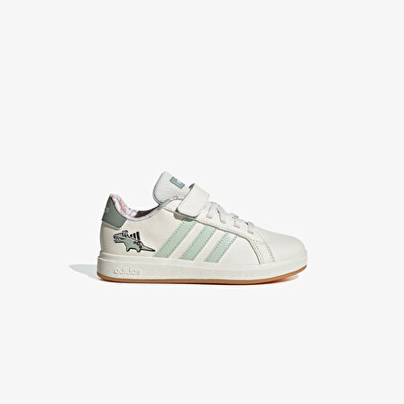 adidas Dino Grand Court 2.0 Çocuk Beyaz Sneaker