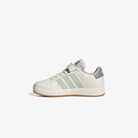 adidas Dino Grand Court 2.0 Çocuk Beyaz Sneaker