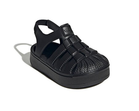 Adidas Superstar Sandal ı Bebek Günlük Sandalet JS2845 Siyah