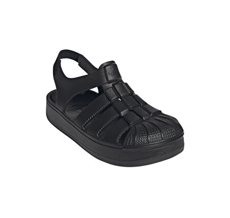 JS2844-C adidas Superstar Sandal C &amp;Ccedil;ocuk Terlik Siyah