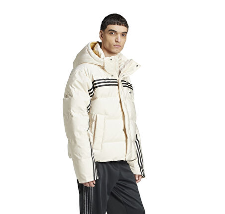 JN7476-E adidas Prem Puffer Jkt Erkek Mont Krem