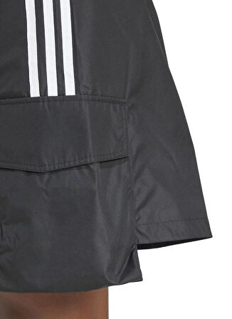 adidas JJ3087 CARGO MINISKIRT Siyah Regular Fit Düz Kadın Etek