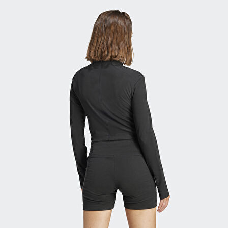 adidas JJ1226 W LNG RIB LS Kadın Tracktop