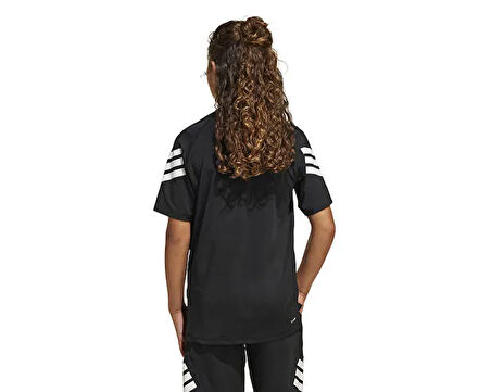 Adidas J Spr Tee Genç Günlük Tişört JD0119 Siyah