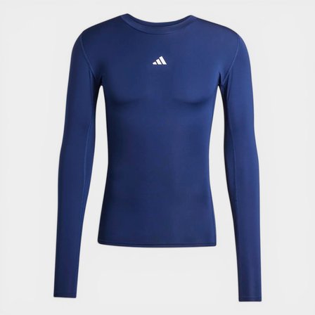 Adidas TF LS TEE M JP2927 Lacivert Erkek Tişört